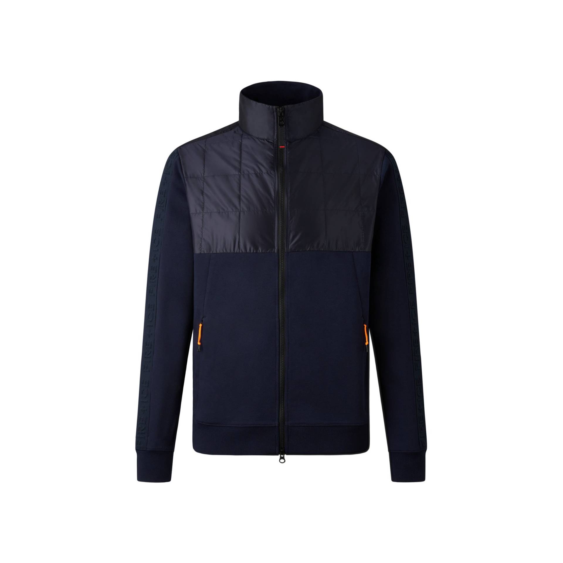 FIRE+ICE Hybrid-Sweatjacke Beppo für Herren - Dunkelblau - L von FIRE+ICE