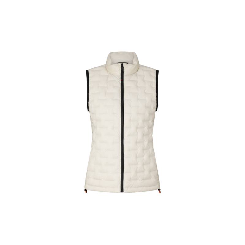 FIRE+ICE Leichtdaunenweste Fenja für Damen - Off-White - 34 von FIRE+ICE