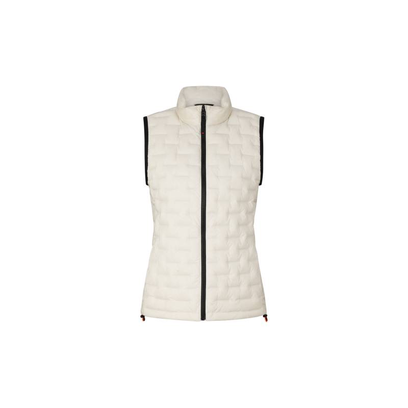 FIRE+ICE Leichtdaunenweste Fenja für Damen - Off-White - 38 von FIRE+ICE