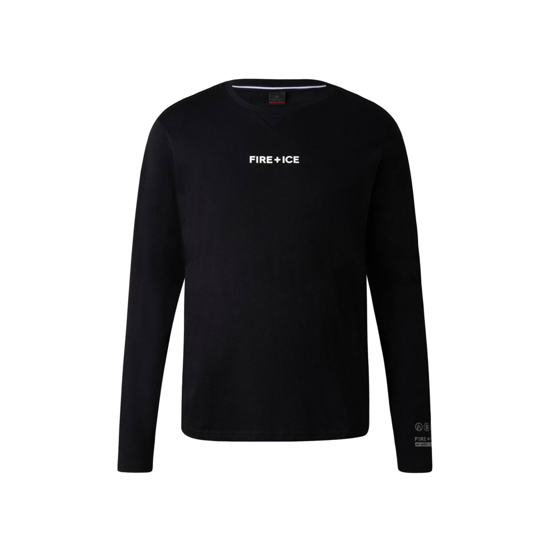 FIRE+ICE Longsleeve Aziz für Herren - Schwarz - L von FIRE+ICE