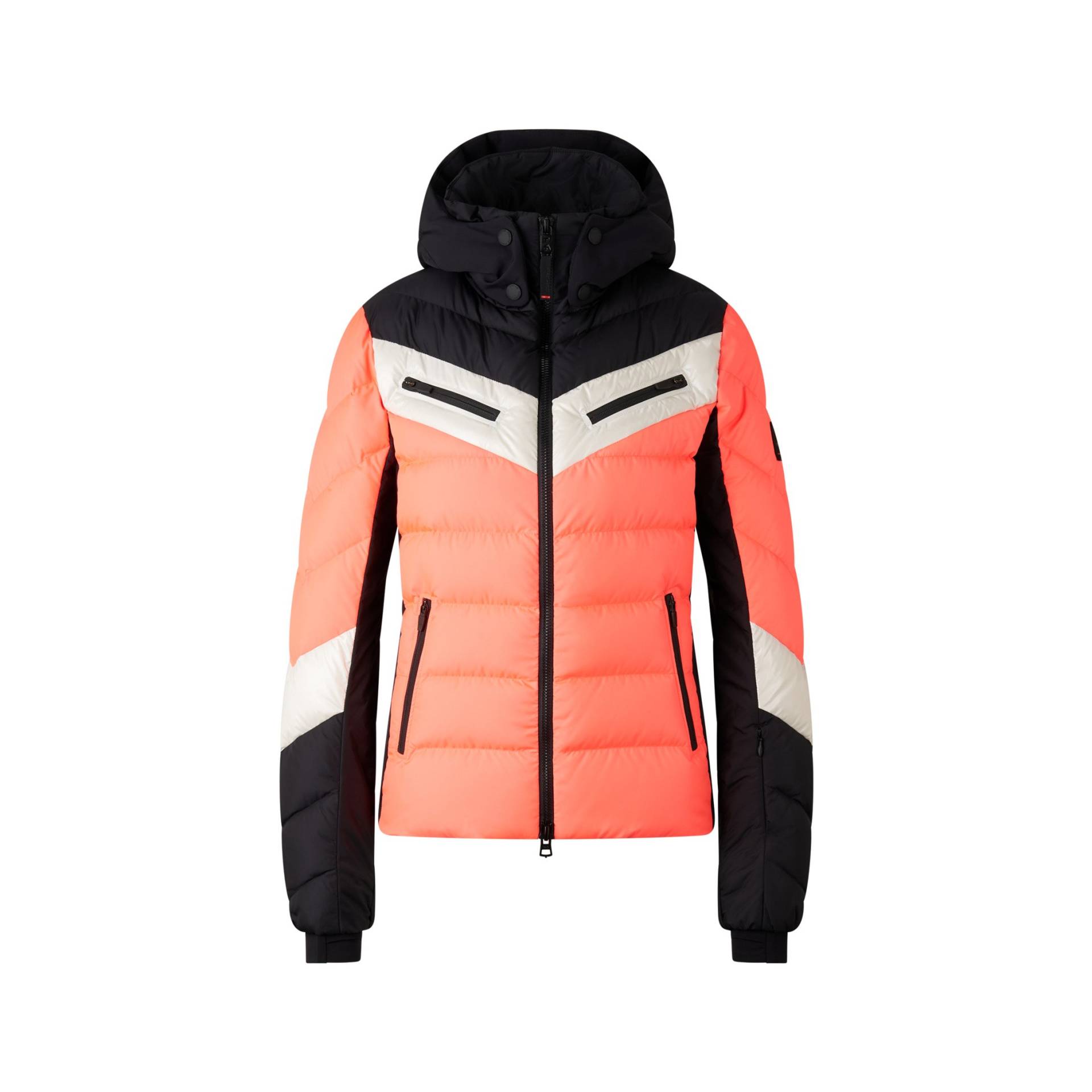 FIRE+ICE Ski-Daunenjacke Farina für Damen - Pink/Schwarz - 42 von FIRE+ICE