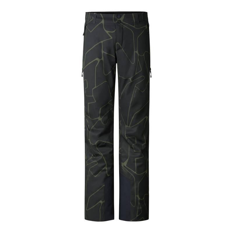 FIRE+ICE Skihose Nic für Herren - Schwarz/Oliv-Grün - 46 von FIRE+ICE