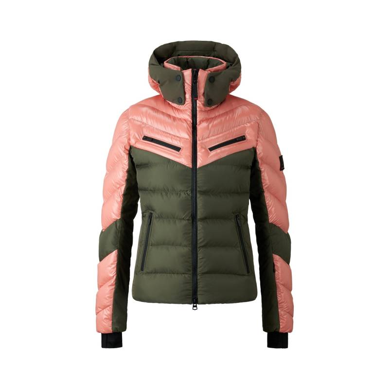 FIRE+ICE Skijacke Farina für Damen - Pink/Oliv-Grün - 34 von FIRE+ICE