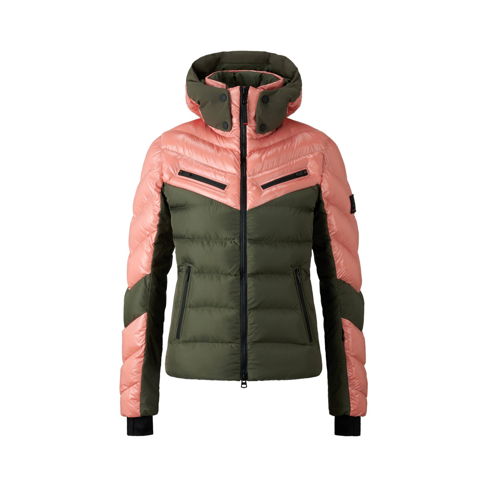 FIRE+ICE Skijacke Farina für Damen - Pink/Oliv-Grün - 36 von FIRE+ICE