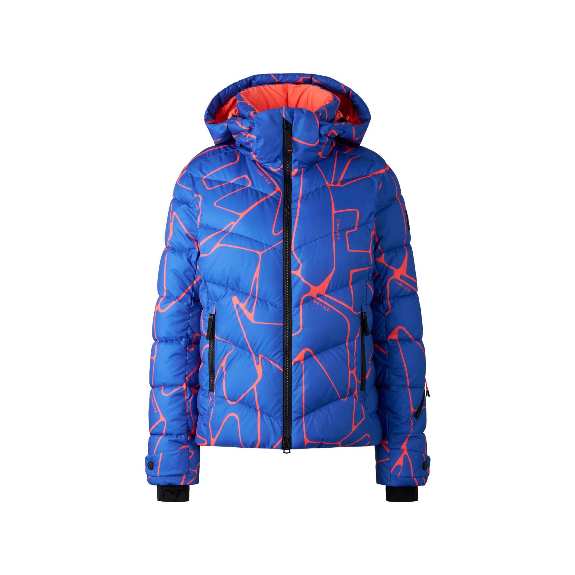 FIRE+ICE Skijacke Saelly für Damen - Blau/Pink - 34 von FIRE+ICE