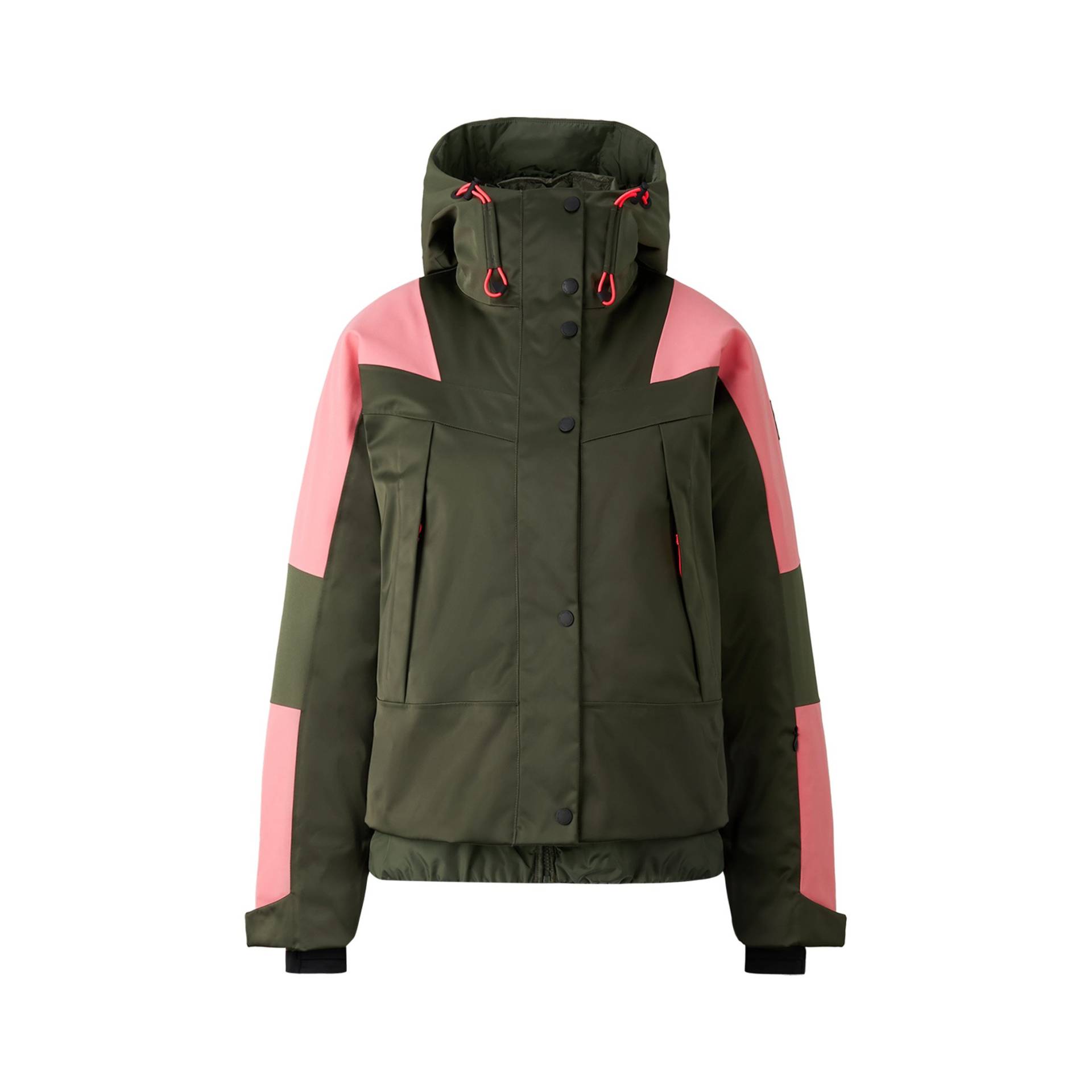 FIRE+ICE Skijacke Tinka für Damen - Oliv-Grün/Pink - 34 von FIRE+ICE