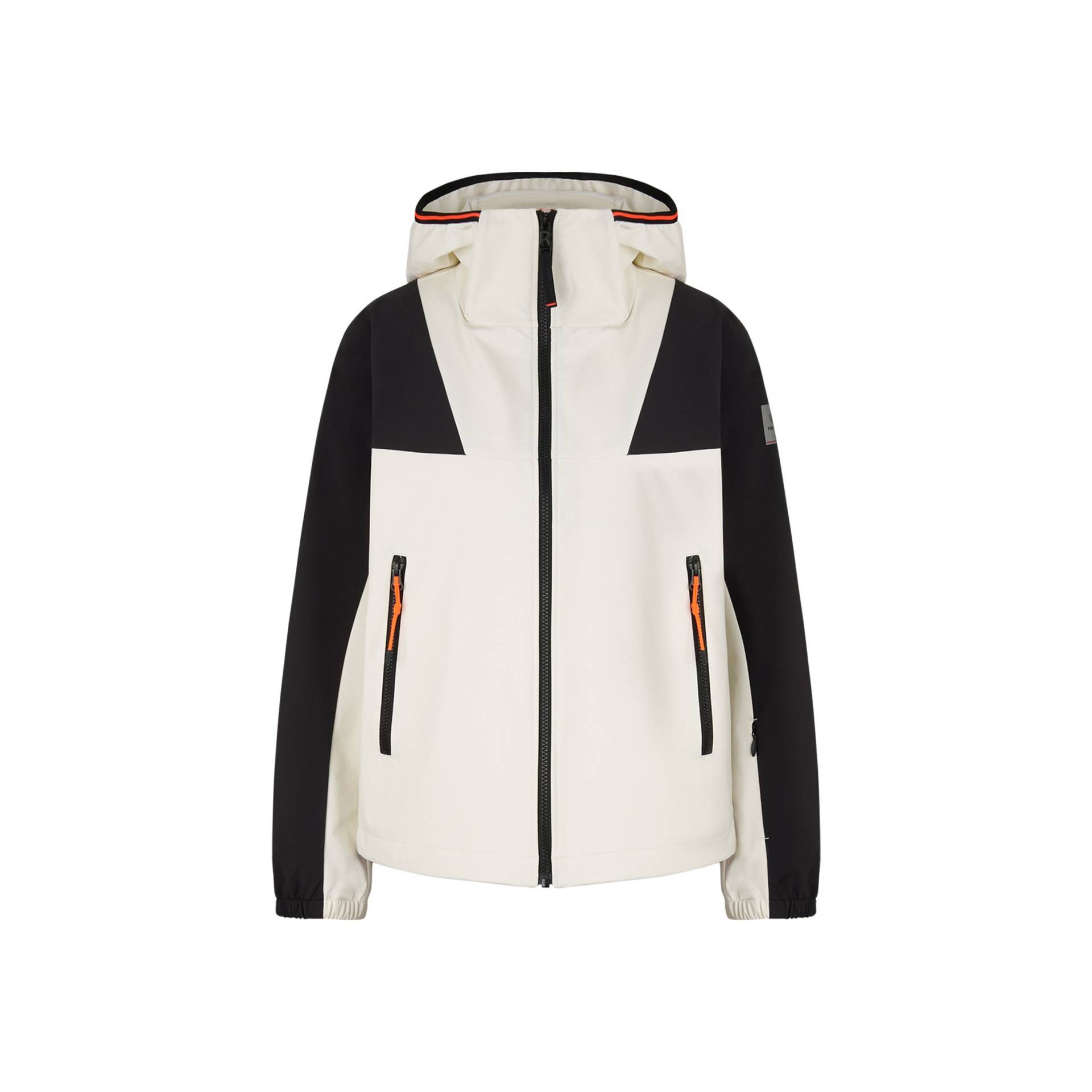 FIRE+ICE Softshell-Jacke Leska für Damen - Off-White/Schwarz - 34 von FIRE+ICE