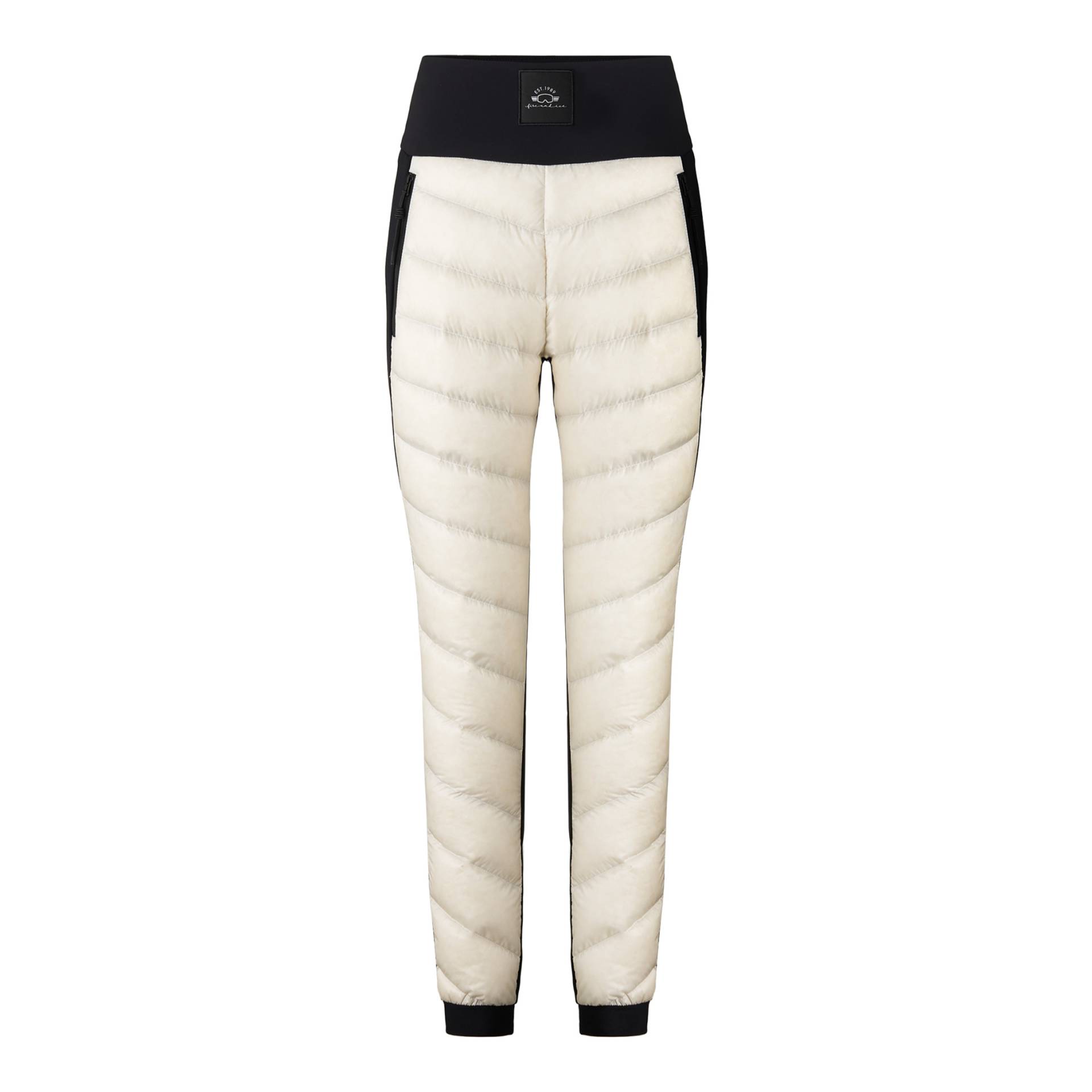 FIRE+ICE Stepphose Cora für Damen - Off-White/Schwarz - 40 von FIRE+ICE