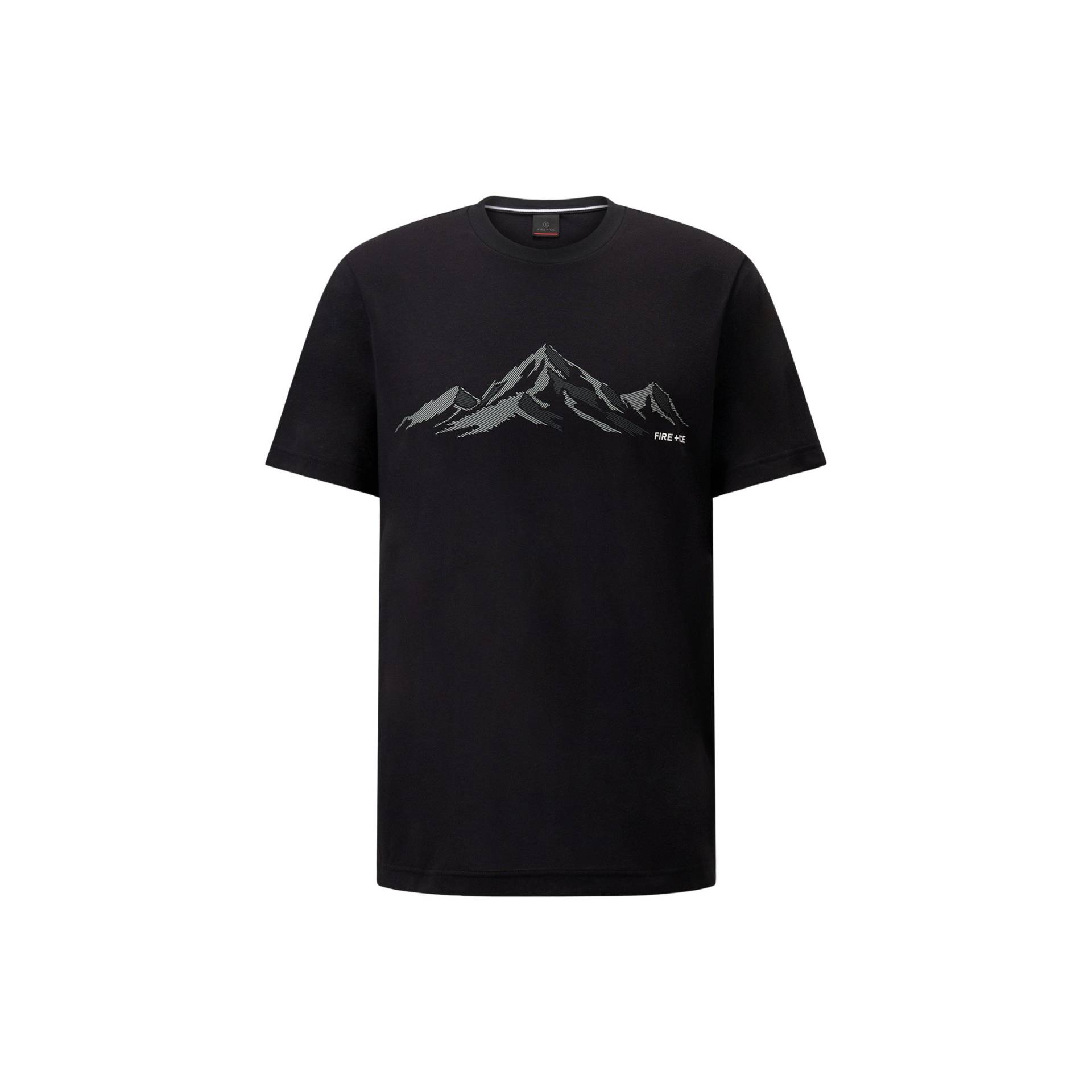 FIRE+ICE T-Shirt Vito für Herren - Schwarz - M von FIRE+ICE