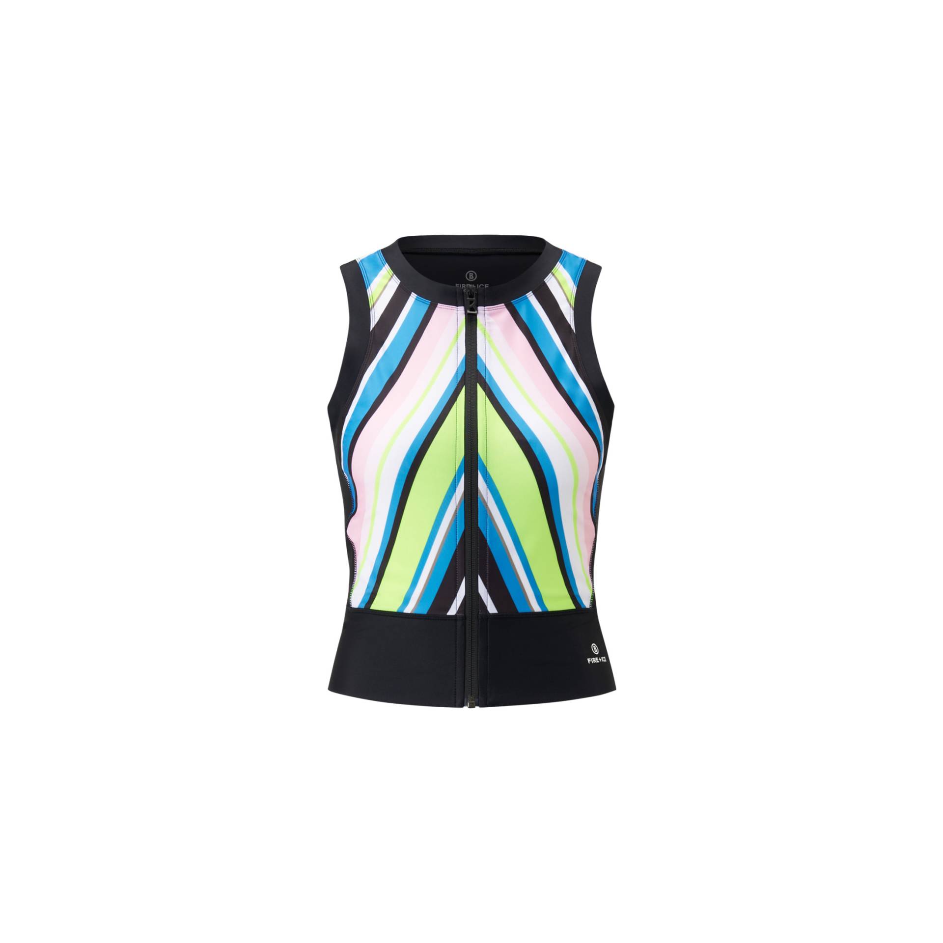FIRE+ICE Zip-Top Alma für Damen - Blau/Lime/Schwarz - L FIRE+ICE Zip-Top Alma für Damen - Blau/Lime/Schwarz - L von FIRE+ICE