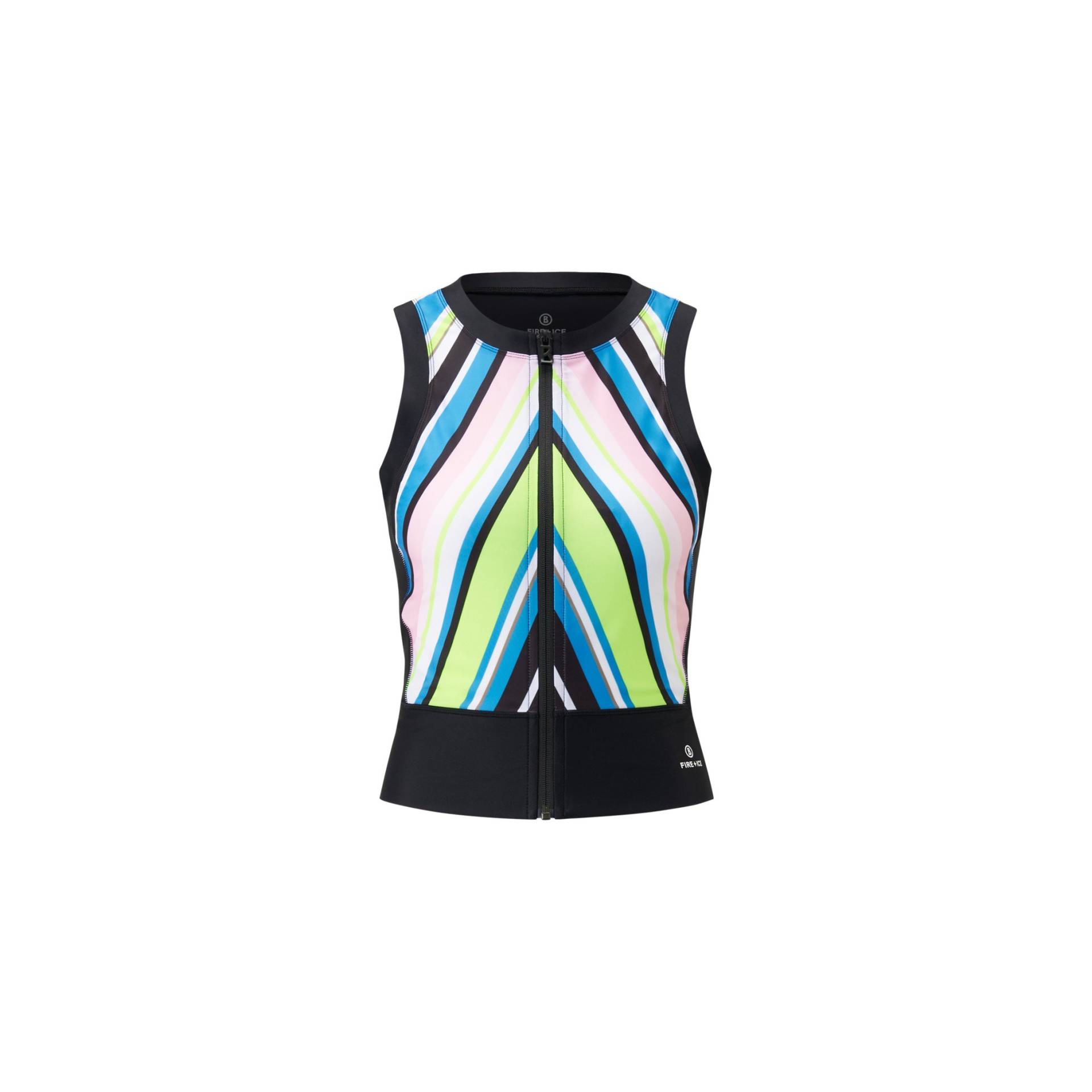 FIRE+ICE Zip-Top Alma für Damen - Blau/Lime/Schwarz - S FIRE+ICE Zip-Top Alma für Damen - Blau/Lime/Schwarz - S von FIRE+ICE