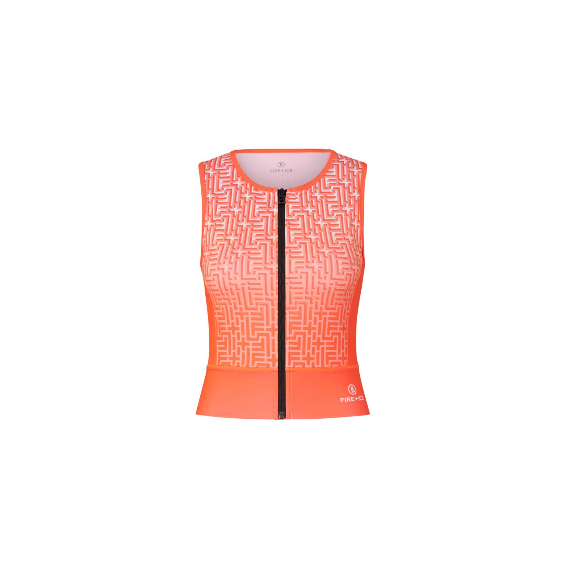 FIRE+ICE Zip-Top Faizar für Damen - Orange - L von FIRE+ICE