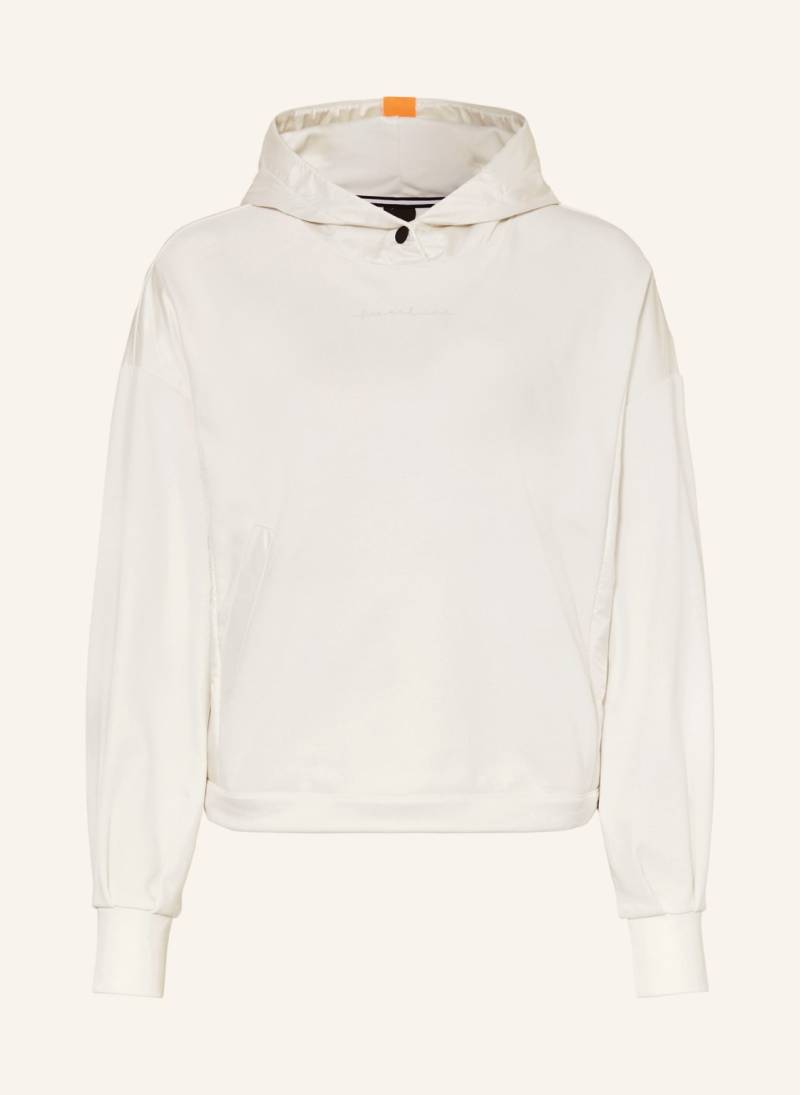 Fire+Ice Hoodie Caira Im Materialmix weiss von FIRE+ICE