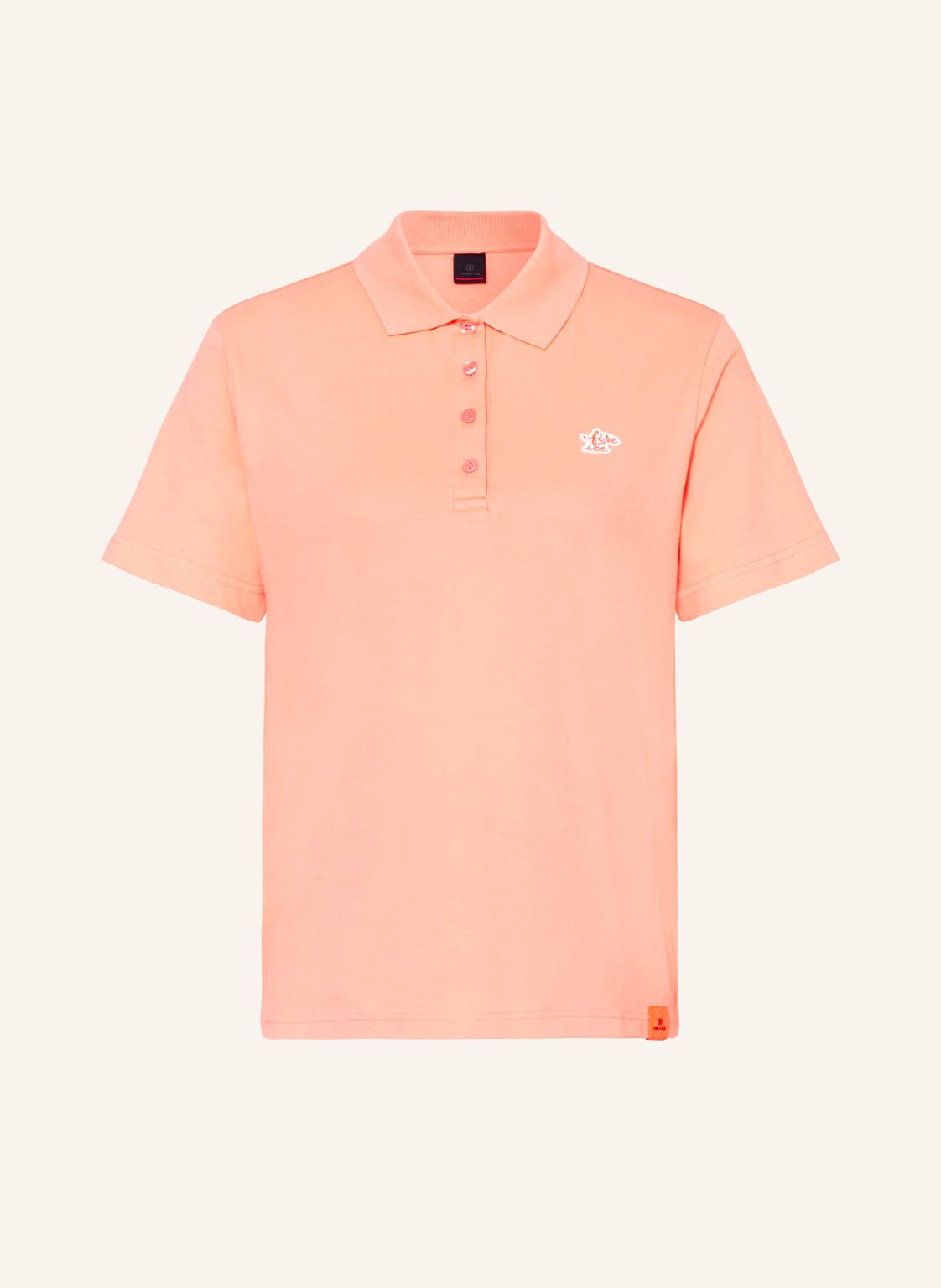 Fire+Ice Piqué-Poloshirt Cataleya orange von FIRE+ICE