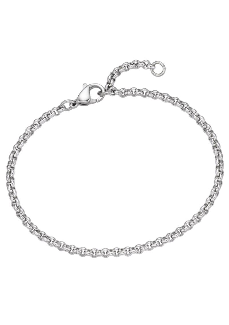 Firetti Edelstahlarmband »Schmuck Geschenk Erbskettengliederung, 2,4 mm breit«, Made in Germany von Firetti