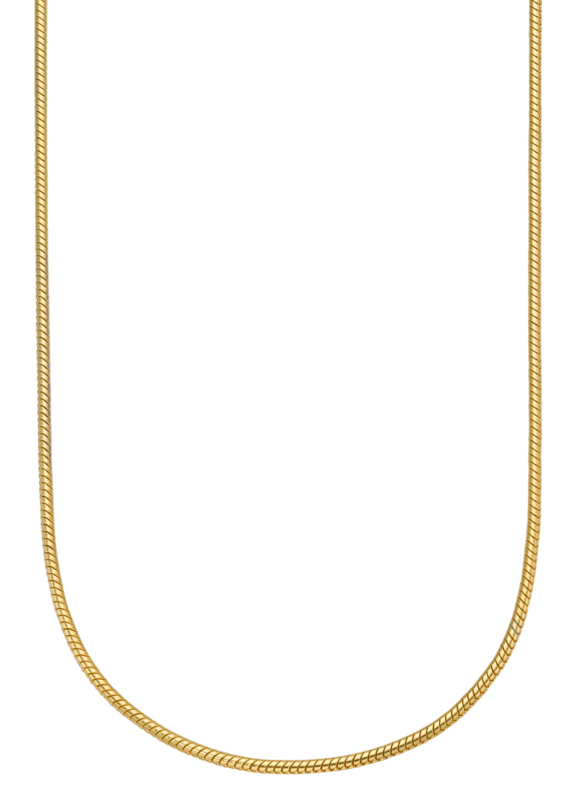 Firetti Edelstahlkette »Schmuck Geschenk, Schlangenkette, 1,5 mm breit, gelbgoldfarben«, Made in Germany Firetti Edelstahlkette »Schmuck Geschenk, Schlangenkette, 1,5 mm breit, gelbgoldfarben«, Made in Germany von Firetti