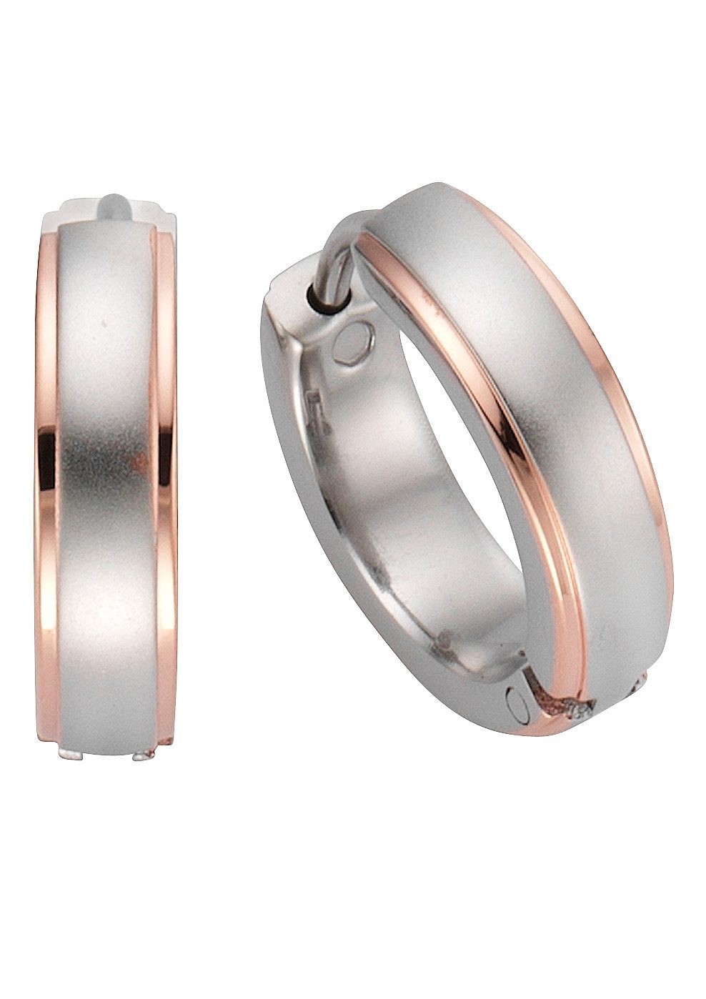 Firetti Paar Creolen »Schmuck Geschenk, Basic in Bicolor-Optik, Ø ca. 15,0 mm« Firetti Paar Creolen »Schmuck Geschenk, Basic in Bicolor-Optik, Ø ca. 15,0 mm« von Firetti