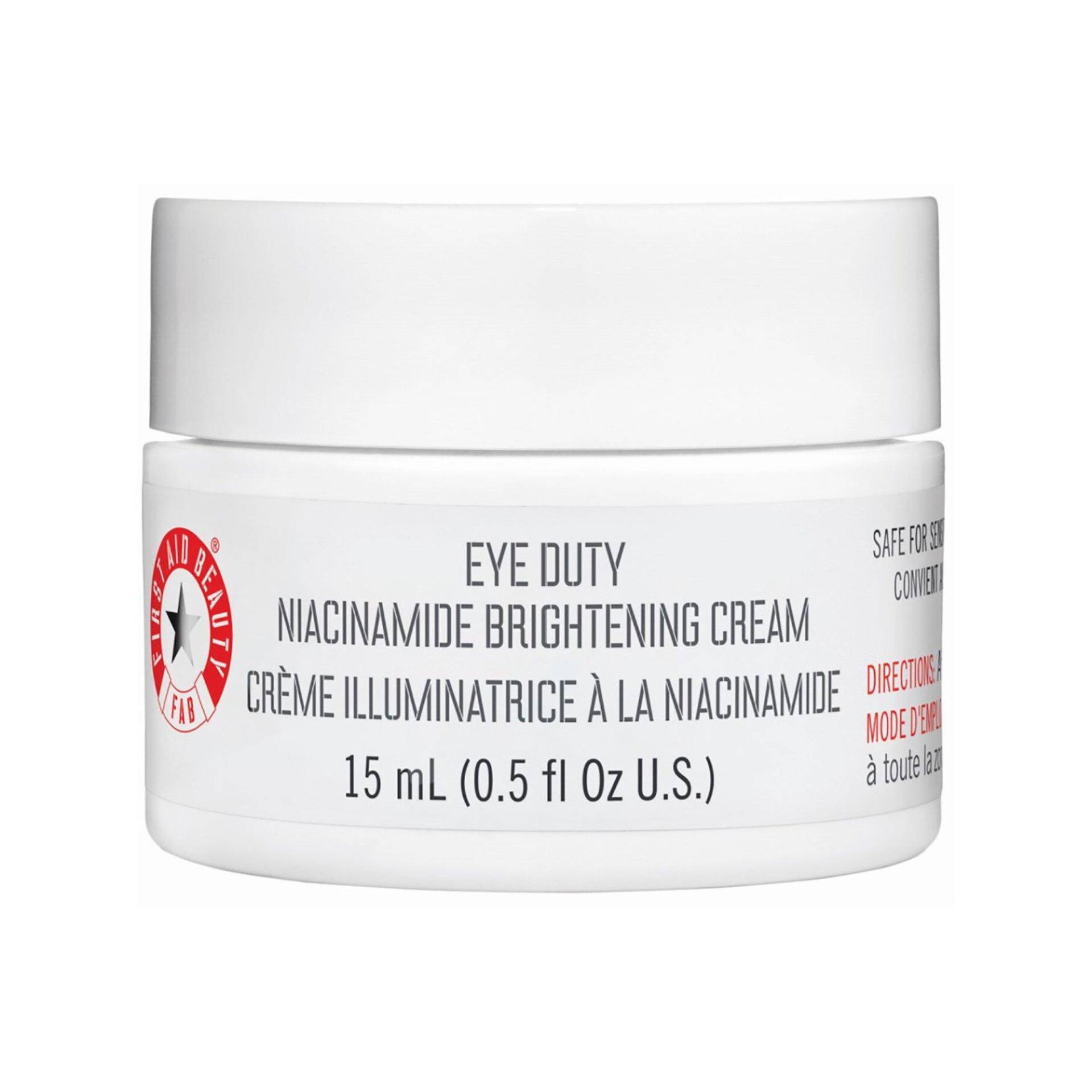 Eye Duty Niacinamide Brightening Cream - Aufhellende Creme Damen  15ml von FIRST AID BEAUTY