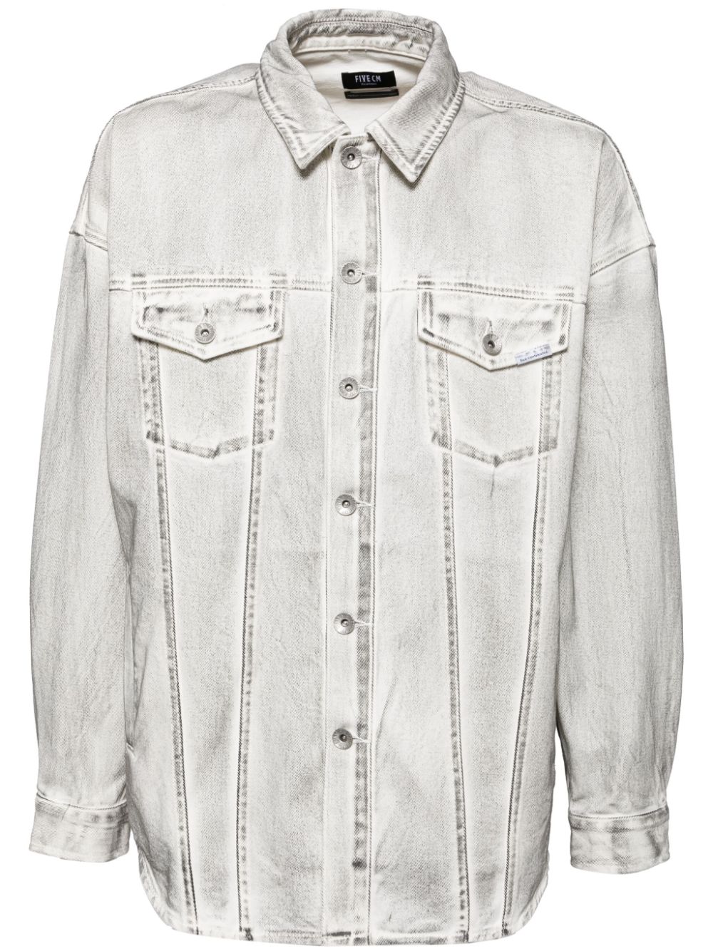 FIVE CM denim shirt - Grey von FIVE CM