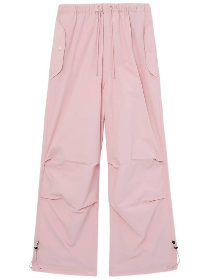 FIVE CM drawstring-ankle cargo trousers - Pink von FIVE CM