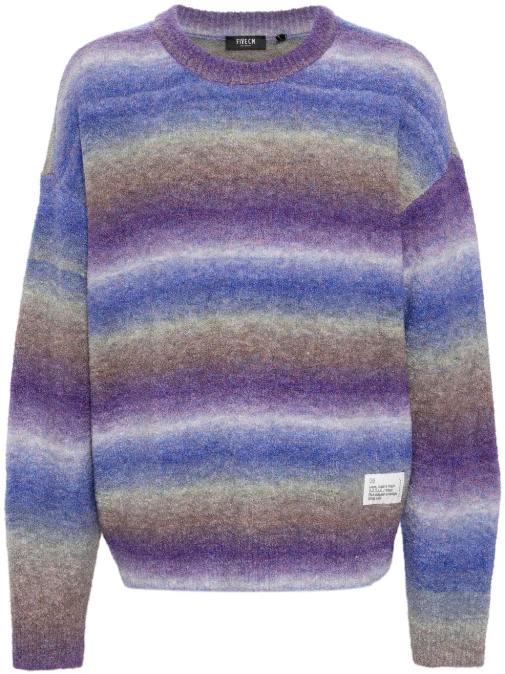 FIVE CM gradient jumper - Purple von FIVE CM