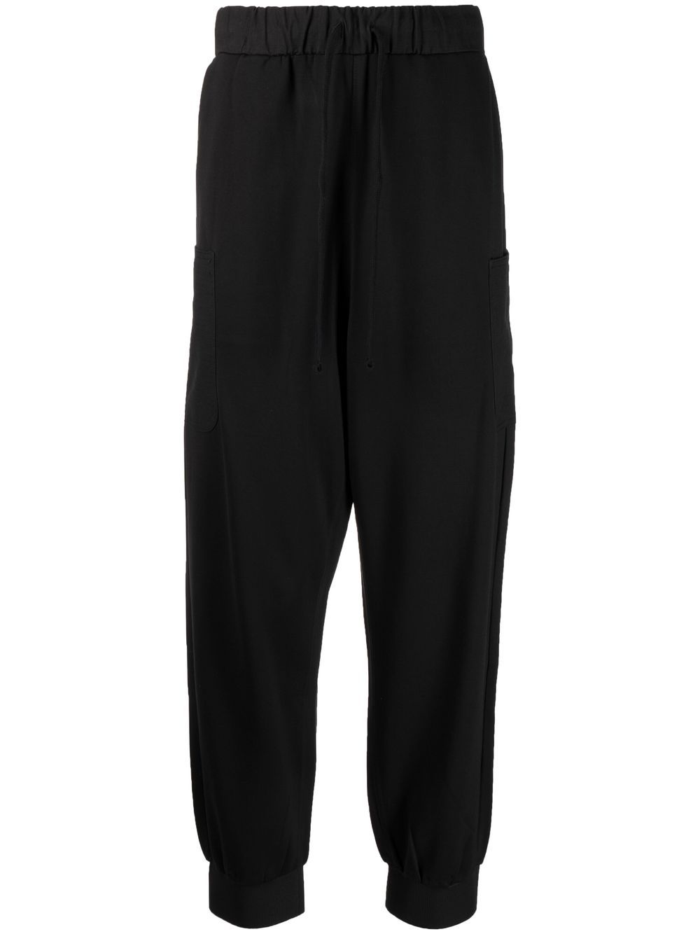 FIVE CM drop-crotch trousers - Black von FIVE CM