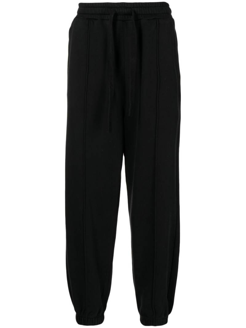 FIVE CM pintuck drawstring track pants - Black von FIVE CM