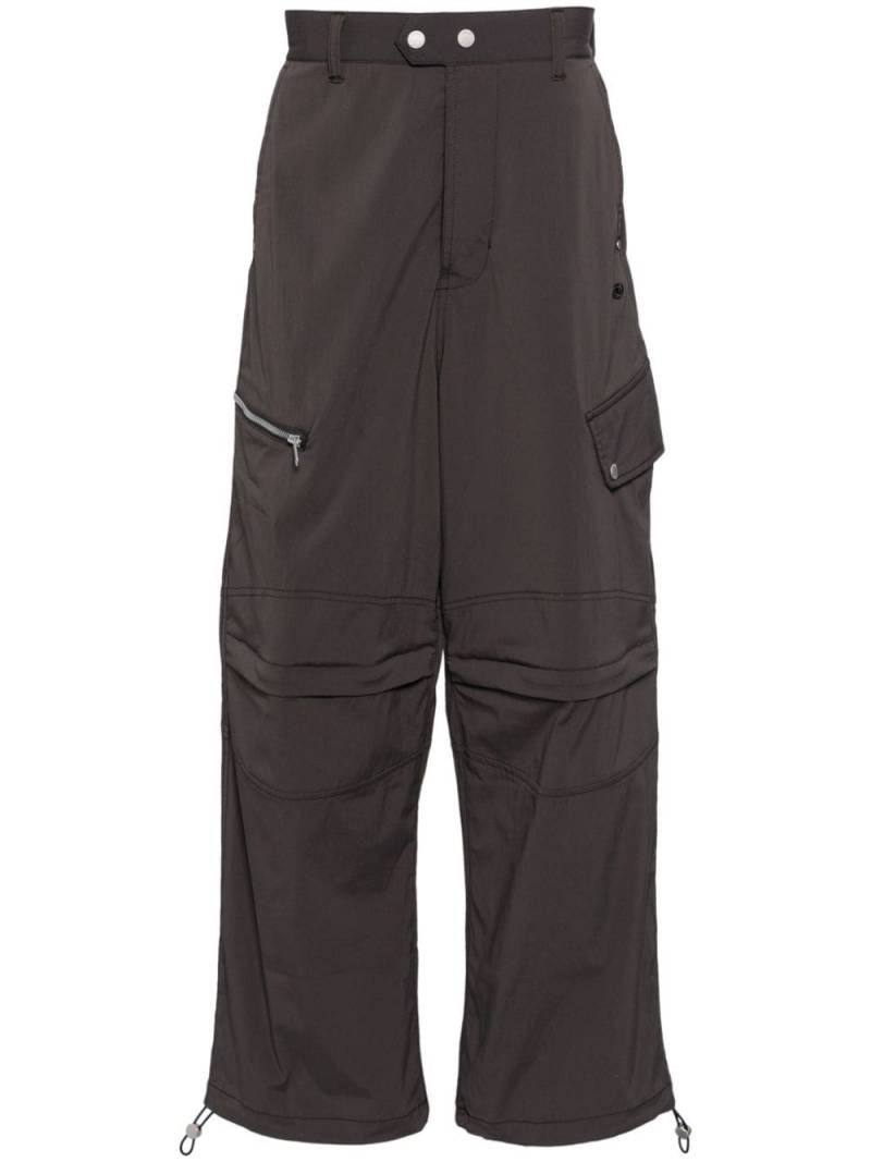 FIVE CM wide-leg cargo pants - Grey von FIVE CM