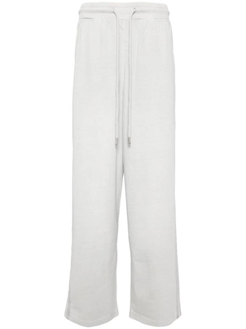 FIVE CM wide-leg cotton track pants - Grey von FIVE CM