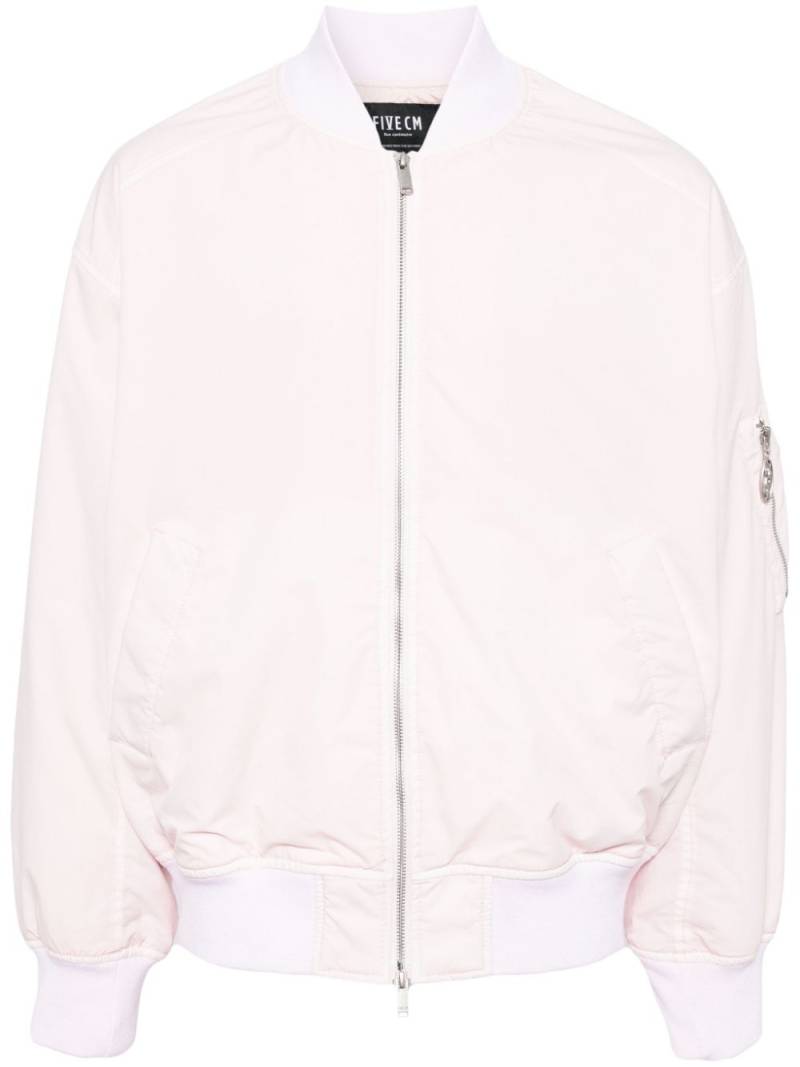 FIVE CM zip-up bomber jacket - Pink von FIVE CM