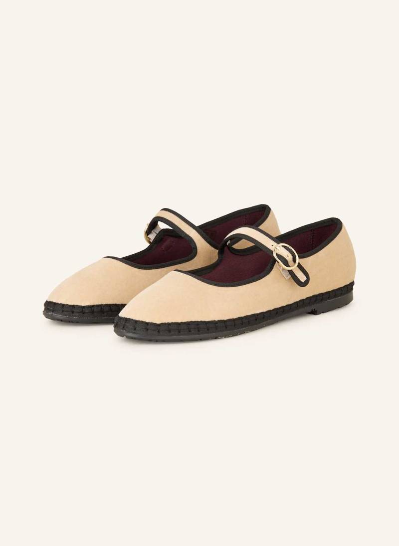 Flabelus Ballerinas Theodora beige von FLABELUS