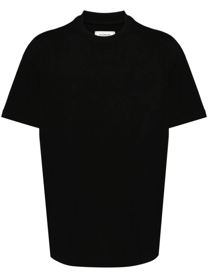 FLÂNEUR Collection t-shirt - Black von FLÂNEUR