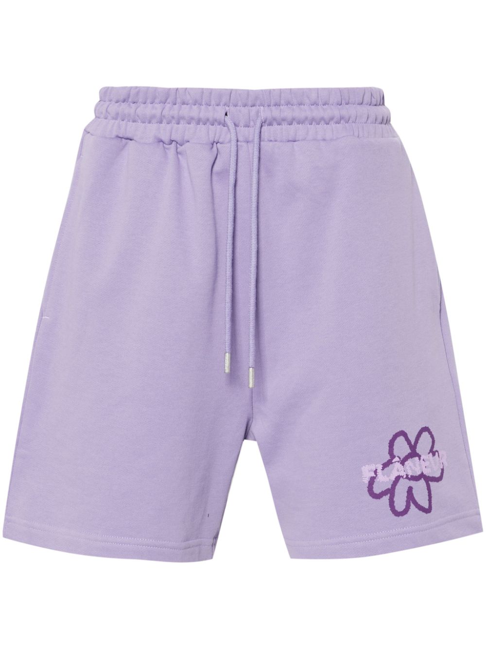 FLÂNEUR Flower shorts - Purple von FLÂNEUR