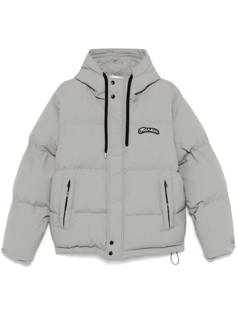 FLÂNEUR Signature Puffer jacket - Grey von FLÂNEUR