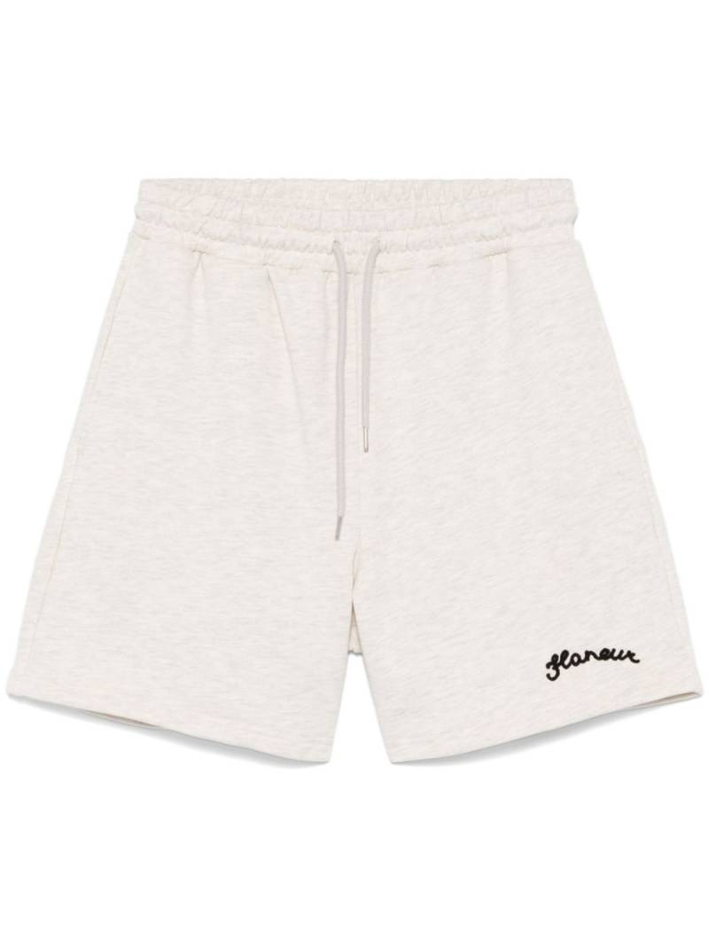 FLÂNEUR Signature shorts - Neutrals von FLÂNEUR