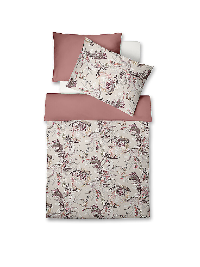 FLEURESSE Satin Bettwäsche 70x90cm/140x200cm MAROKKO Malve beere FLEURESSE Satin Bettwäsche 70x90cm/140x200cm MAROKKO Malve beere von FLEURESSE