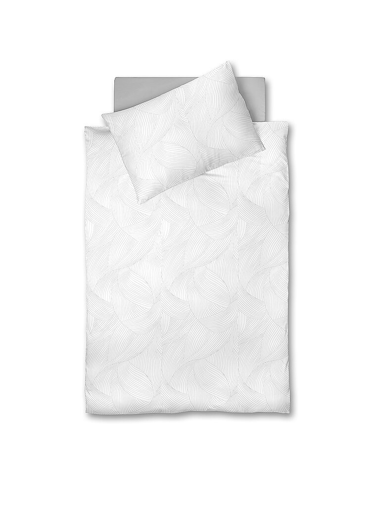 FLEURESSE Tencel Bettwäsche Dream Deluxe 70x90cm / 140x200cm Weiss weiss von FLEURESSE