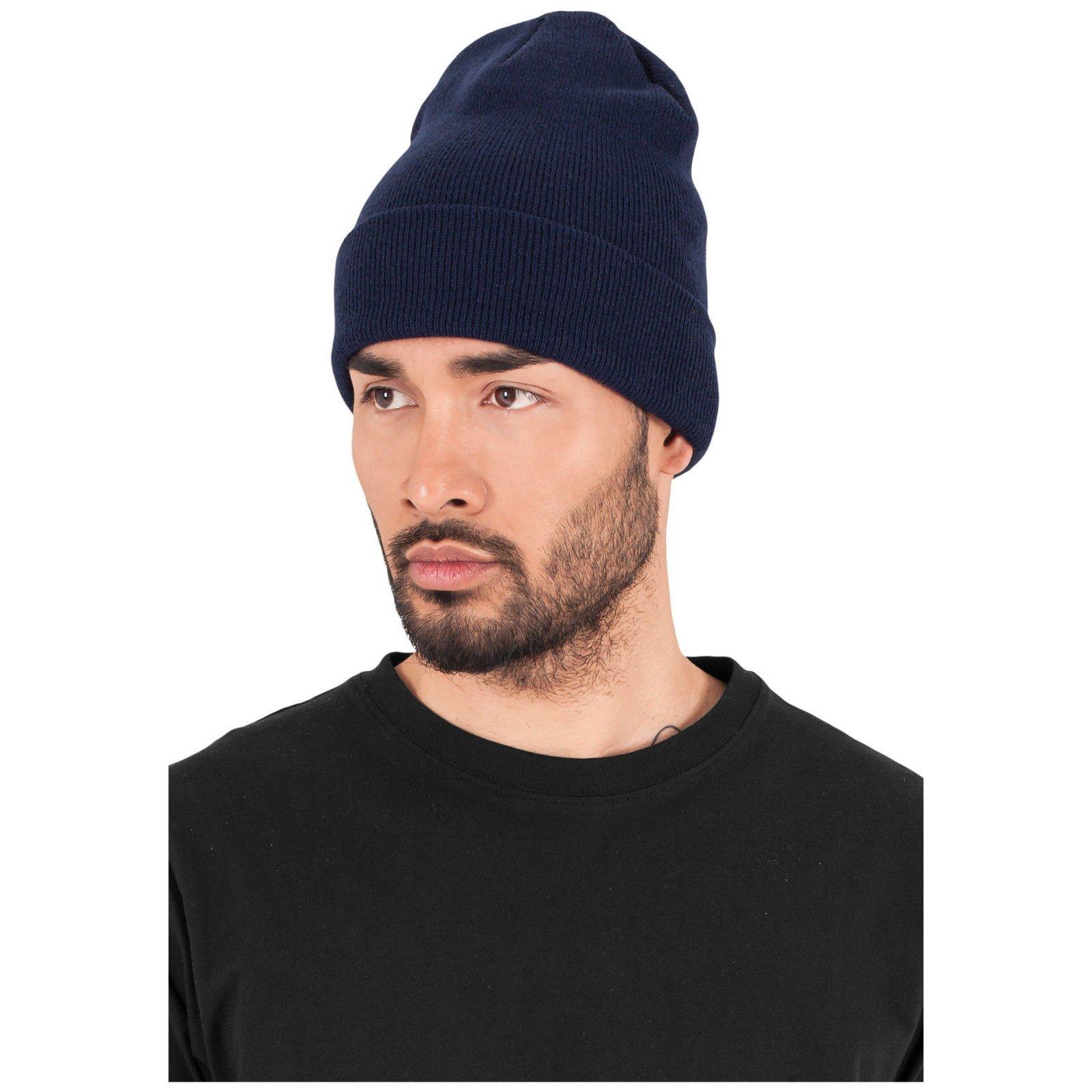 FLEXFIT - Langer StrickBeanie, für Damen, Marine, One Size von FLEXFIT