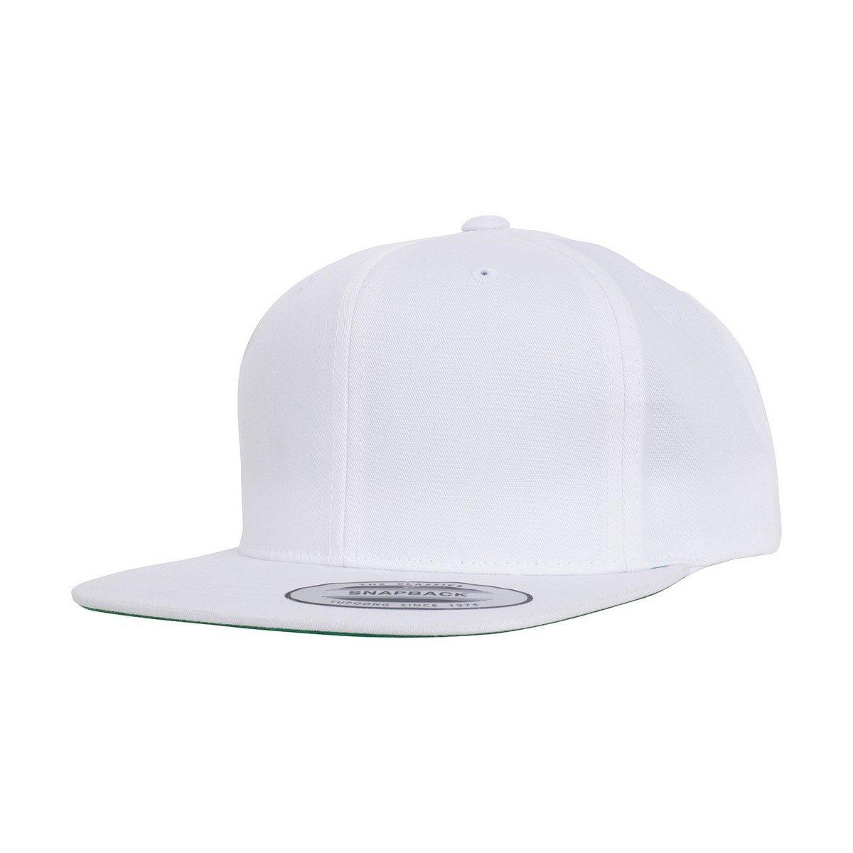 FLEXFIT - Prostyle Snapback Mütze, One Size, Weiss von FLEXFIT