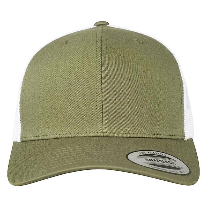 FLEXFIT - Retro Trucker Cap, für Damen, Grün, One Size von FLEXFIT