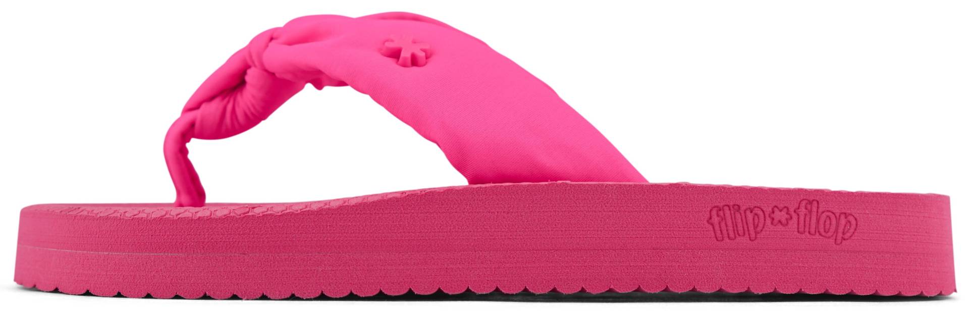 Flip Flop Zehentrenner »comfy*flower«, Sommerschuh, Schlappen, Poolslide mit gepaddeten Riemchen von FLIP FLOP