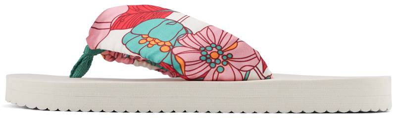 Flip Flop Zehentrenner »flip*tube flower«, Sommerschuh, Schlappen, Poolsildes mit schönem Blumenprint von FLIP FLOP