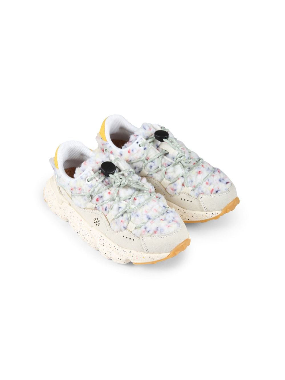 FLOWER MOUNTAIN KIDS Raikiri sneakers - White von FLOWER MOUNTAIN KIDS