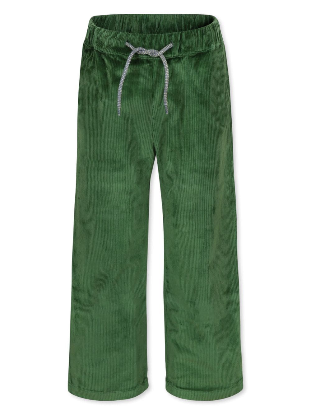 FLOWER MOUNTAIN KIDS corduroy trousers - Green von FLOWER MOUNTAIN KIDS