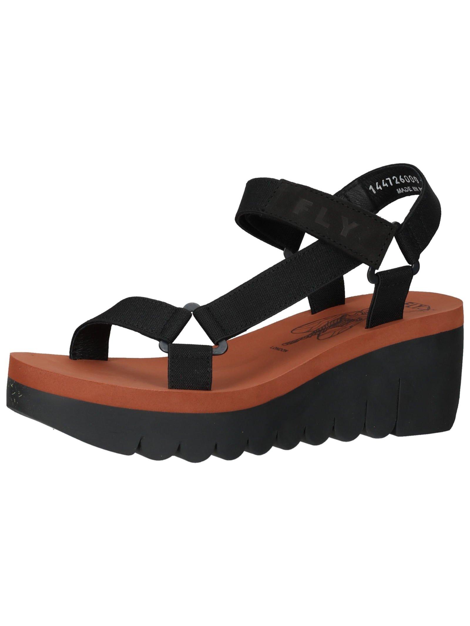 Sandalen Damen Schwarz 40 von FLY London