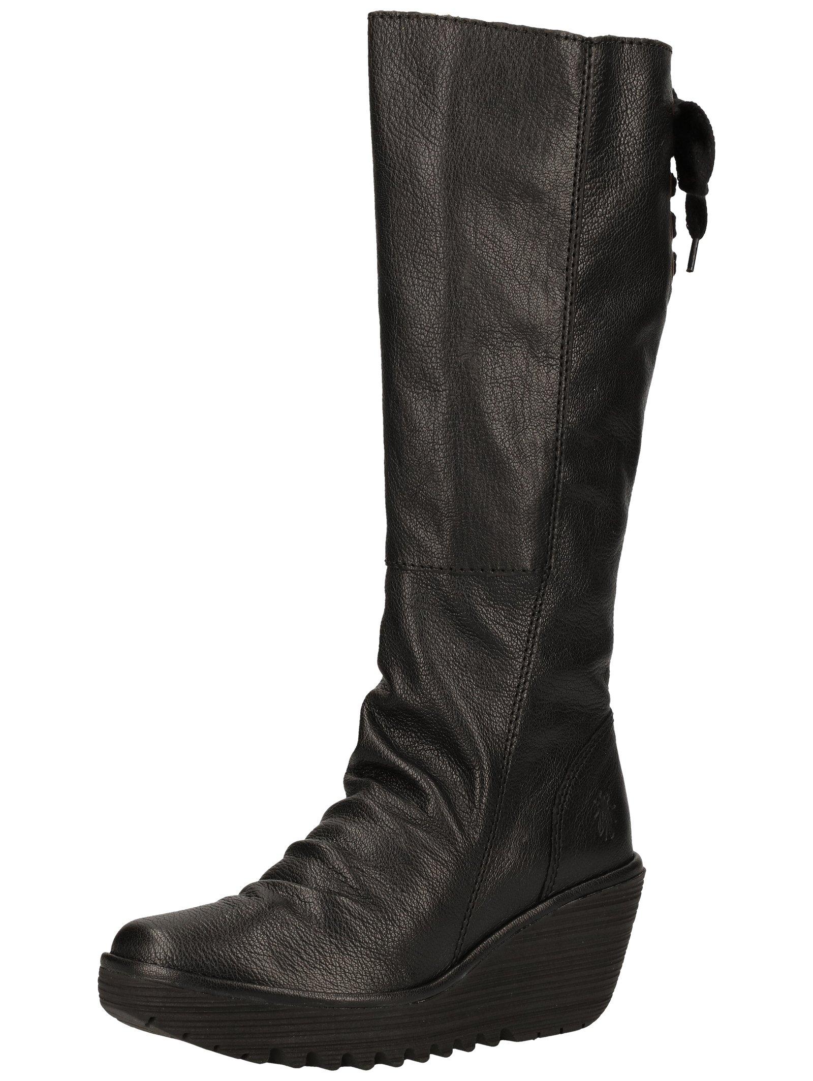 Stiefel P500327 Damen Schwarz 40 von FLY London