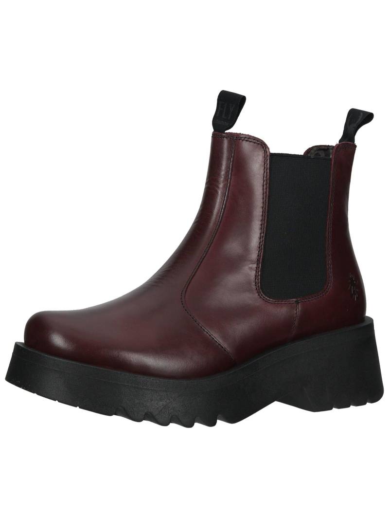 Stiefelette Damen Dunkelrot 36 von FLY London