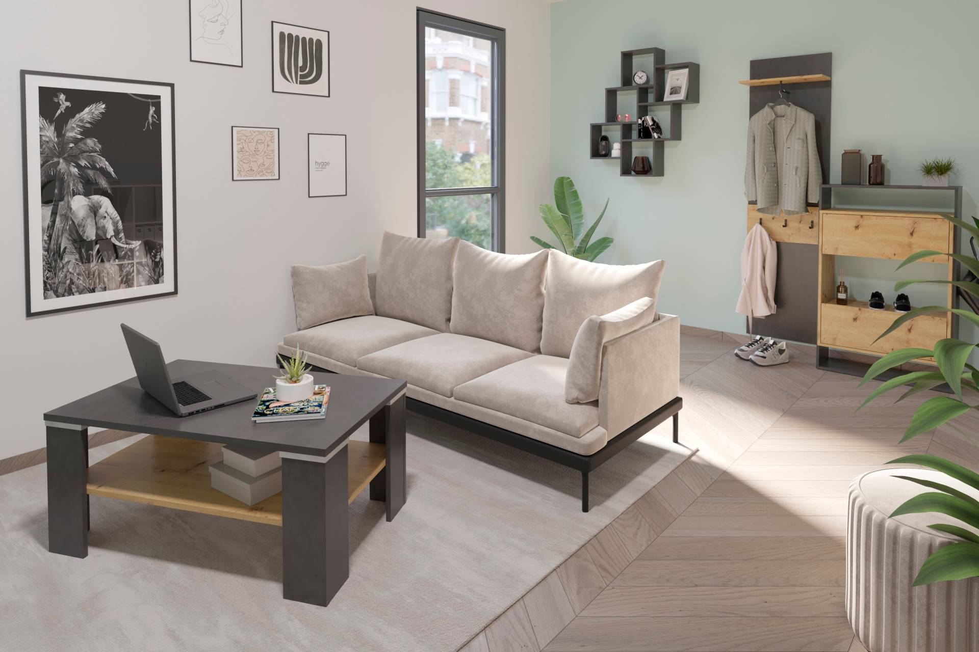 FMD Couchtisch »Bastia«, Breite 100 cm FMD Couchtisch »Bastia«, Breite 100 cm von FMD