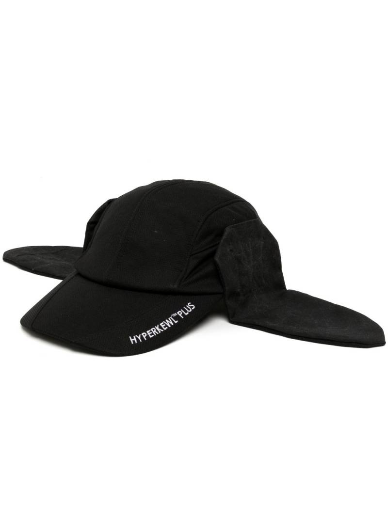 FOO AND FOO ear-flap cotton cap - Black von FOO AND FOO