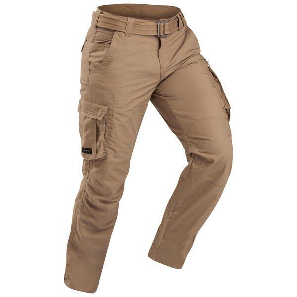 Cargohose Travel 100 Herren Braun Herren Braun 46 von FORCLAZ